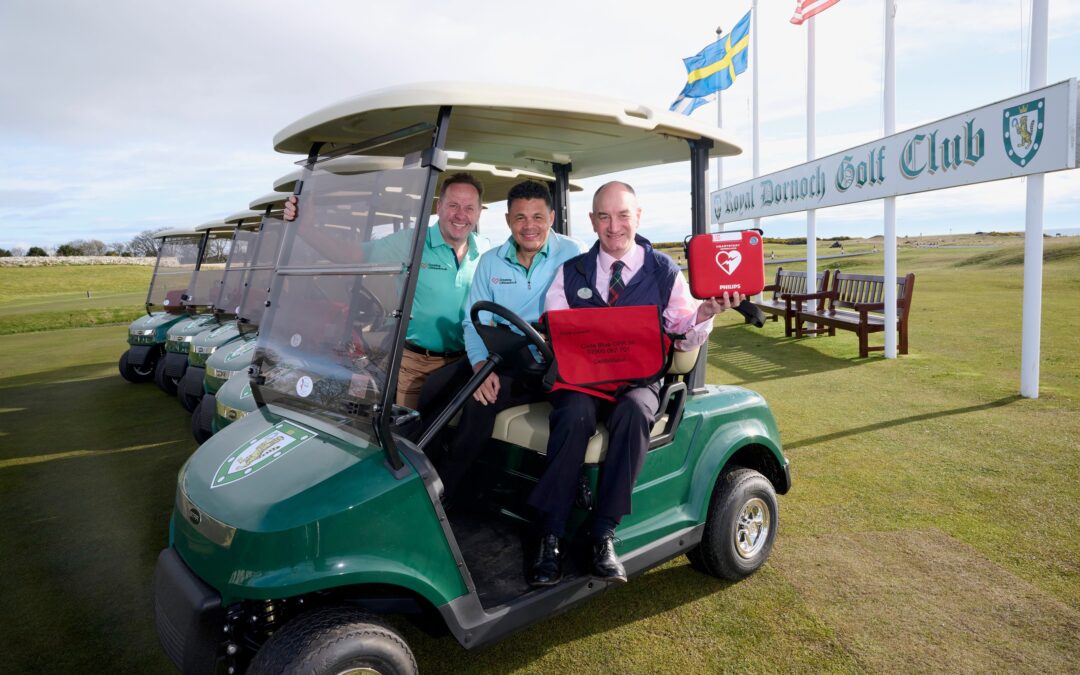 Royal Dornoch- the first ‘Heart Safe’ golf course in the world 